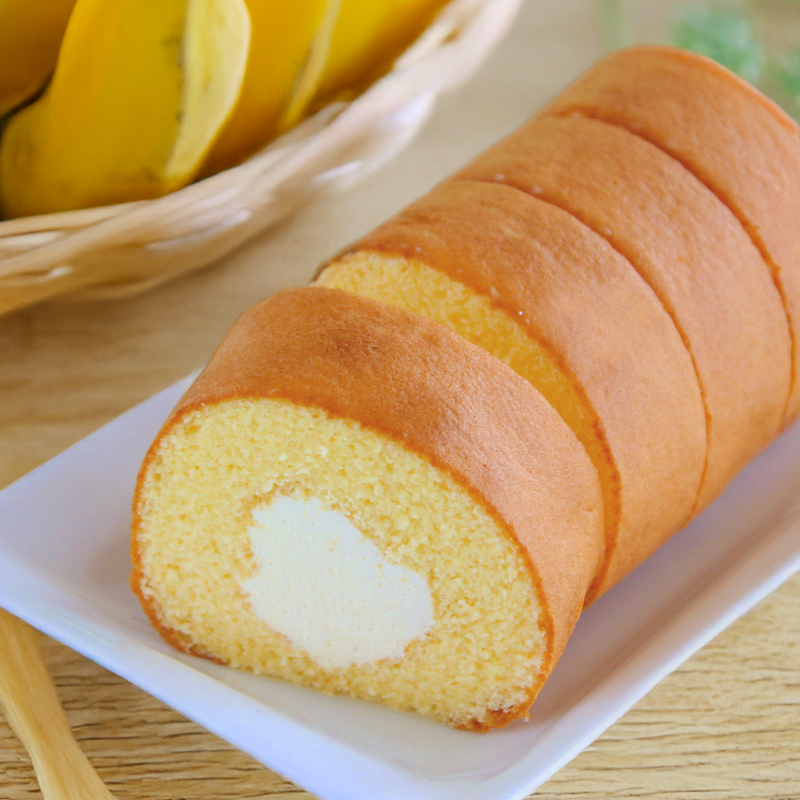 神バナナロールケーキ
